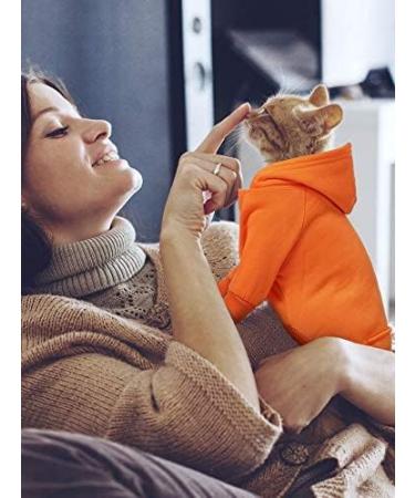 6-Piece Dog Hoodie Sweater Set with Hat for Small Dogs - Winter Pet Clothes for Chihuahua - XXS Size - Buy Online on GoSupps.com