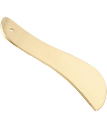 Alaaner Brass Gua Sha Facial Tool Scraping Board Gua Sha Scraping Massage Tool for Face Shoulder Neck - Buy Online on GoSupps.com