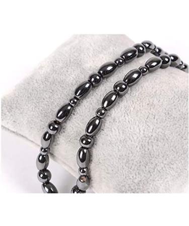 Dr Kao 2 Pack Magnetic Therapy Anklet Bracelet for Women - Immune System Support - Relieve Stress - Gun Black - Buy Online on GoSupps.com