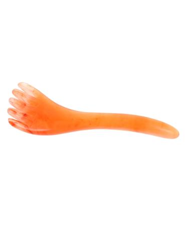 Wofashpuret massage device with five claws body massage tab Jade foot massage jade comb made of trip massage claw tool Jade massage device Foot sole massage comb Massage tools