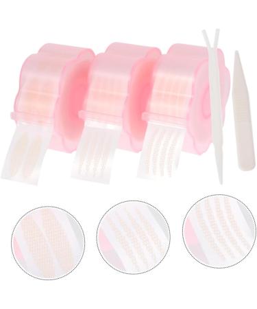Housoutil 6 Rolls Double Eyelid Sticker Makeup Eyelid Tape Eyelid Stickers Makeup Beauty Stickers Invisible 5x5x2.5cmx2pcs Pinkx2pcs - Buy Online on GoSupps.com