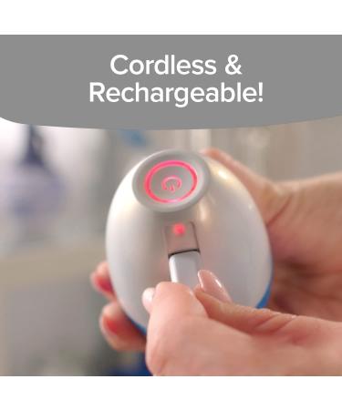 Pedi Vac by Ped Egg - Electric Callus Remover with Built-in Vacuum for Mess-Free Exfoliation - Buy Online on GoSupps.com