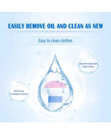 Active Enzyme Laundry Stain Remover - White Shirt Guardian Biological Enzyme Laundry Detergent Clothes Stain Remover Clothing Quick Laundry Dry Cleaner (2PCS) - Buy Online on GoSupps.com