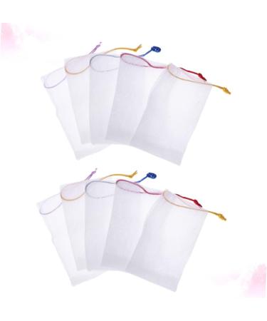 Cleansing Foaming Nets 20pcs Native Face Wash Soap Saver Pouch Soap Mesh Holder Bubble Net Handmade Soap Bath Soap Cleasing Milk Grid Natural Soap Mesh Bag Soap Mesh Pouch - Buy Online on GoSupps.com