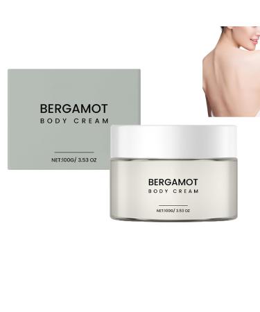 homomdy Bergamot body cream bergamot moisturizing body lotion for dry skin long-lasting moisturizer for women and men fast-absorbing non-greasy softens skin (1 pc)