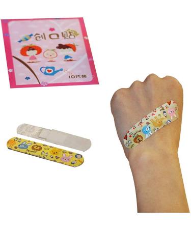 100PCS Waterproof Breathable Cartoon Adhesive Bandages | First Aid Kit for Kids | International Shipping Available - Buy Online on GoSupps.com
