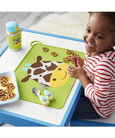 Skip Hop Zoo Giraffe Baby Placemat - Fold & Go Silicone | Shop Now - Buy Online on GoSupps.com