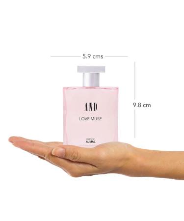 A.N.D Love Muse Citrus Eau De Parfum 50Ml & Dainty Glam Body Mist 200Ml For Women - Buy Online on GoSupps.com