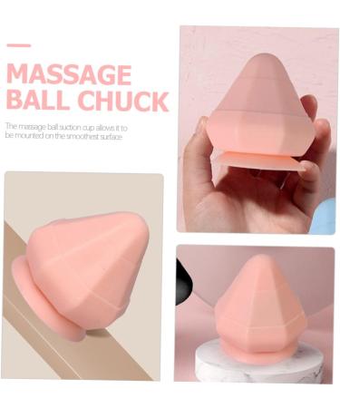 Minkissy Fascia Ball Massage Device - Manual Back & Waist Massage with Suction Cuff & Spiky Design for Fitness Relief - Buy Online on GoSupps.com
