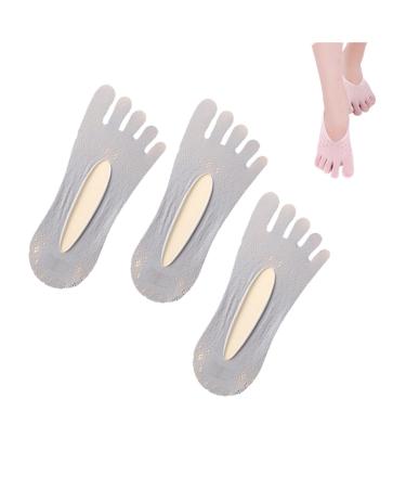 QQLADY Orthoes Bunion Relief SocksWomen Orthopedic Toe Compression Sock Sock Align Toe Socks for Bunion 3PCS