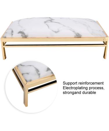 SH-RuiDu Nail Art Hand Pillow PU Leather Manicure Arm Rest Cushion for Nail Art Salon Home White - Buy Online on GoSupps.com