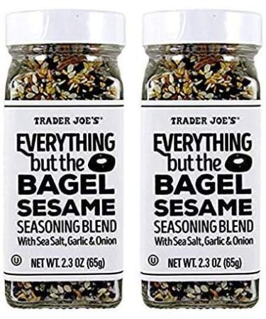 Trader Joe's All But The Bagel Sesame Assaisonnement .3 Pack (2.3 Ounce (Pack of 2)