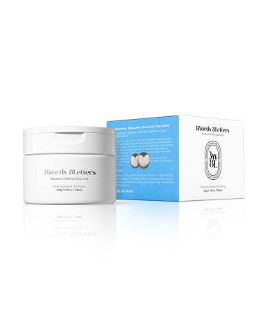 3W8L Moisture Calming Clear Pads 70 counts | Vegan Toner Pad For All Skin Types | Gentle Facial Peels & Resurfacing Treatment | Korean Skin Care | k-beauty | 3Words 8Letters