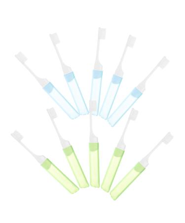 10th portable toothbrush foldable toothbrush travel disposable toothbrush fold comfortable toothbrush camping toothbrush toothbrushes with soft bristles toothbrush set pp travel mini