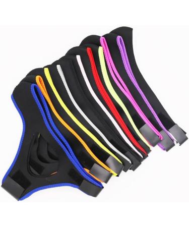 Chin Strap for Snoring - Adjustable Jaw Strap Sleep Aid | Comfortable Anti-Snoring Solution (Blue - Buy Online on GoSupps.com