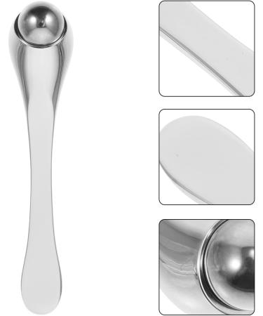 MAGICLULU Masseur Oculaire Portable en M tal Argent B ton de Massage Anti-Rides pour Contour des Yeux Outil de Soins Oculaires L ger et Pratique pour R duire Taches Sombres et - Buy Online on GoSupps.com