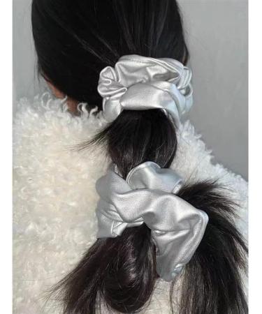 Hair Bobbles Scrunchies for Women Plain Elastic Thick Bands Soft Ropes Ponytail Holder Women's Hair Accessories 44 - Buy Online on GoSupps.com