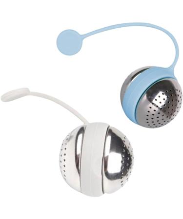 Ciieeo 4 Pcs Tea Infusing Ball Tea Infuser Filter Stainless Steel 4.8*4.8CMx2pcs As Shownx2pcs - Buy Online on GoSupps.com