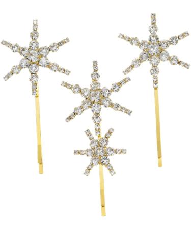 FRCOLOR 4 Sets Starfish Hairpin Accesorios Para Rhinestone Headpiece for Women Barrettes for Gold Trim Trendy Decor Hair Barrettes Decorative Hair Clips Child Dense Rhinestones Alloy - Buy Online on GoSupps.com