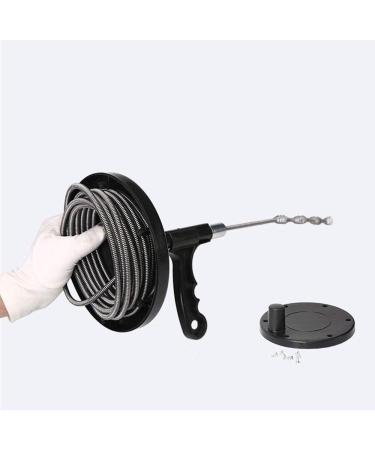 Hand-cranked Toilet Sewer Dredging Tool - Drain Pipe Spiral Pipe Cleaning Pipe Tool Bathroom Toilet Kitchen Sewer Sink Rotating Pipe Sewer Hair Remover Tool - Buy Online on GoSupps.com