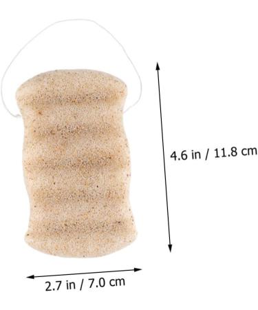 FRCOLOR 1pc Bath Cotton Shower Sponge Charcoal Sponge Sponges for Cleaning Face Sponge Skin Care Tools for Face Cleaning Tools Facial Cleaning Sponge Face Wash Cosmetics Pads - Buy Online on GoSupps.com