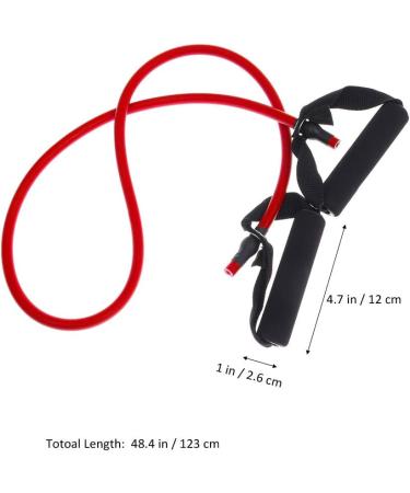 Yoga Elastic Fitness Pull Rope & Resistance Bands for Women - Workout Bands with Handles (Black + Green) - Enhance Your Home Exercise Routine - Buy Online on GoSupps.com