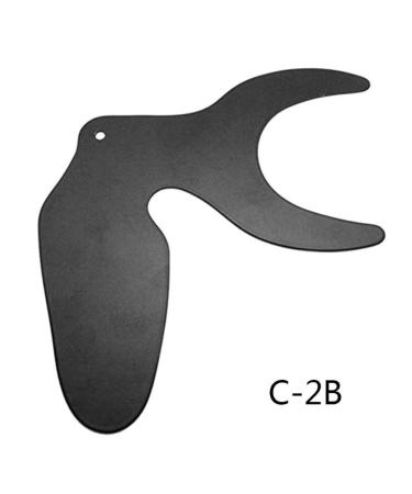 Dental Autoclavable Contrasters - 6Pcs/Set | Black Background Board Orthodontic Rubber Palette | Latex-Free Intraoral Photographic Tool - Buy Online on GoSupps.com