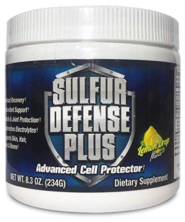 Sulfur Defense Plus, Opti-MSM Plus Vitamin C Powder, Organic Sulfur & Vitamin C, 99.9% Pure MSM Powder Plus C, USA Made, Organic Methylsulfonylmethane Crystals, Vegan, Non-GMO, Gluten-Free (30 Servings) 8.3 Ounce