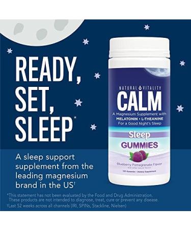 Natural Vitality Calm Sleep Magnesium Citrate with Melatonin & GABA 16ozSleep Aid Mixed Berry Flavor - Vegan, GF & Non-GMO - Buy Online on GoSupps.com