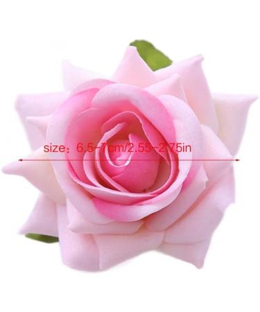 hgnxa Rose Hair Clip Flower Barrettes Flower Hair Clip For Women Flower Brooch Flower Hairpin Rose Brooch Pin Bride Brooch Pin - Buy Online on GoSupps.com