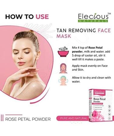 NIGHT Pure Rose Petals Powder for face and skin 200 grams - Buy Online on GoSupps.com