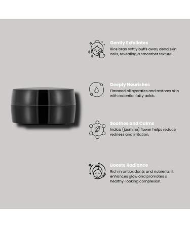 BERLET M.D. RENEW: Rice Powder Cleanser Gentle Powder-to-Foam Exfoliating Face Wash with Rice Bran Indica Flower & Flaxseed Oil Water-Activated For All Skin Types 12g - Buy Online on GoSupps.com
