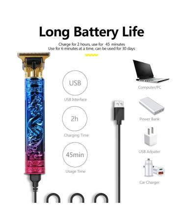 Buy T9 Barber Hair Clippers - Electric Bald Shears & Carving Razor (Blue Powder) | International Shipping - Buy Online on GoSupps.com