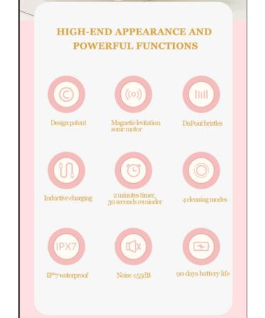 ZQVI Sonic Electric Toothbrush for Adults & Teens | 4 Modes | Fast Charge | 2 Brush Heads | Blue - Buy Online on GoSupps.com