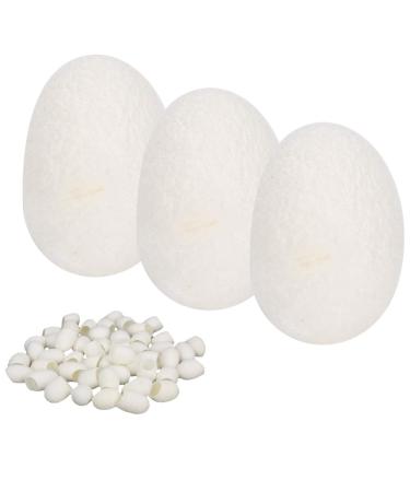 Cocons de soie l gers petits points noirs rendent la peau lumineuse 50 pi ces cocons de ver soie boules de ver soie exfoliantes pour la peau