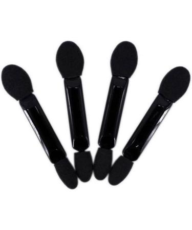 Housoutil 150 pcs Eye Brush Applicators Tipped Black Sponge Double-ended Eyeshadow Shadow Makeup 50pcsx3pcs Blackx3pcs - Buy Online on GoSupps.com