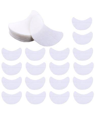 100Pcs Eyeshadow Pads Stencils Eyeshadow Shield Professional Eyeshadow Pad Patches Lint Free Under Patches for Eyelash Extensions Lip Makeup