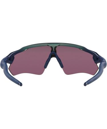 Oakley Men's Oo9208 Radar Ev Path Matte Silver Blue Colorshift Sunglasses with Prizm Road Black Lens - Buy Online on GoSupps.com