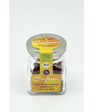 Organic Saffron Royal Premium Threads Premium Quality Class I - 100% real saffron | DE- KO-006 (5g)