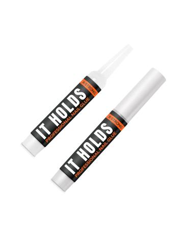 Super Strong Nail Glue for Acrylic & Press On Nails - Professional Adhesive Bond for Long Lasting, Stick On, Fake Nails - 0.07oz (5 Pack) - Buy Online on GoSupps.com