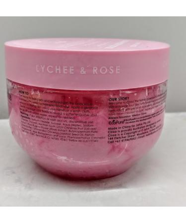 Ciroa Sugar Body Scrub - Lychee & Rose 21.2 oz | Smooth Calm & Restored Skin | Vegan & Cruelty-Free - Buy Online on GoSupps.com