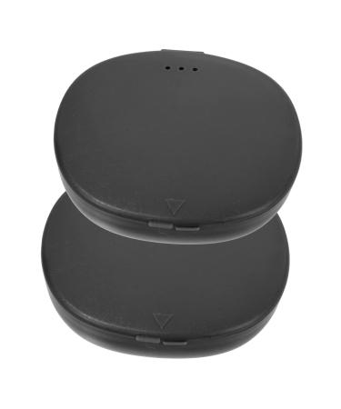 Amosfun 2er box storage SBOX for menstruation cup mug sanitary container Sterilizer period cup storage box menstrual washer tank portable plastic baby reusable