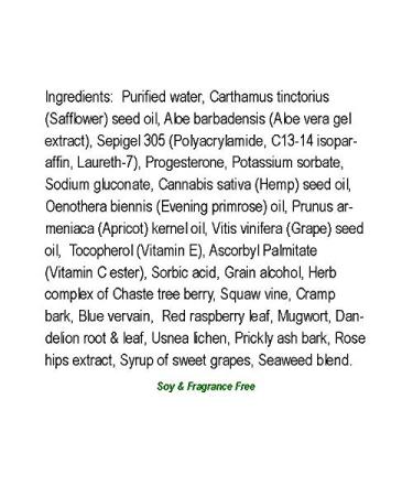 Natural Radiance Progesterone Plus Herbs 8 oz. Pump Bottle - Soy-Free, Paraben-Free, Fragrance-Free - Made in USA - Buy Online on GoSupps.com