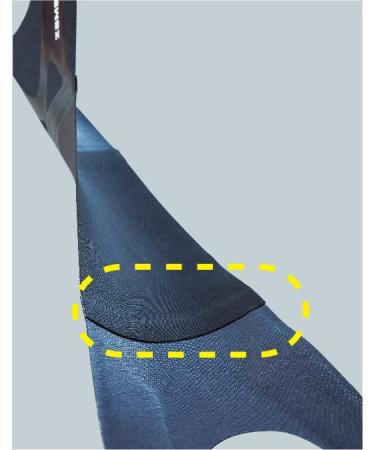 Zamst Filmista Knee Sports Brace for Runners - Patented Film & Stability Tech for Patellar Tendinitis - Black Large | International Shipping Available - Buy Online on GoSupps.com