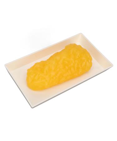 Fat Replica 1 Lb Real Soft Touch Fat Model A True Replica of Human Fatty Tissue for Anatomy Physiology Science Technology Students Nutritionists Doctor Dietitians