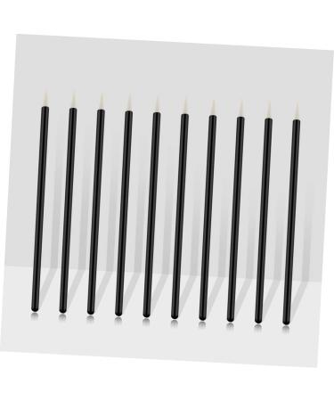 Ipetboom 100pcs Makeup Brush Lipstick Kit Eyeliner Liquid Eye Shadow Makeup Tools Disposable 10X0.5X0.5cm White - Buy Online on GoSupps.com