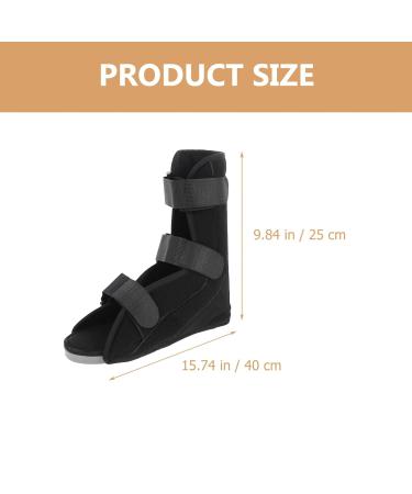 Buy Healifty Straight Shoes with Arch Support - Foot Drop & Fracture Stabilizer - Anti-Rotation Boot - Black - International Shipping - Buy Online on GoSupps.com