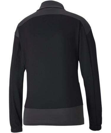 PUMA Men's teamGOAL 23 Training Jacket - Black & Asphalt | International Shipping Available - Buy Online on GoSupps.com