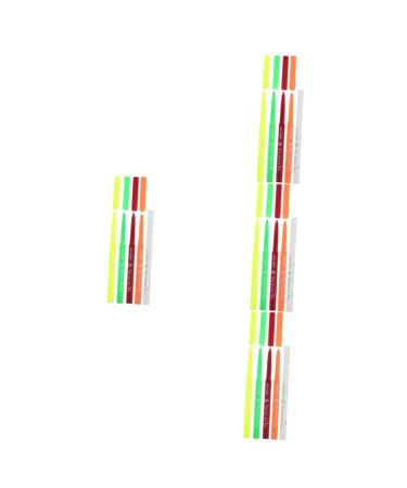 Baluue 20 Pcs Halloween Paint Pen Women Makeup Tool Fluorescence Eyeliner Pen Glow Eyeliner Pencil Plastic 12.00X0.80X0.80CMx4pcs Assorted Colorx4pcs