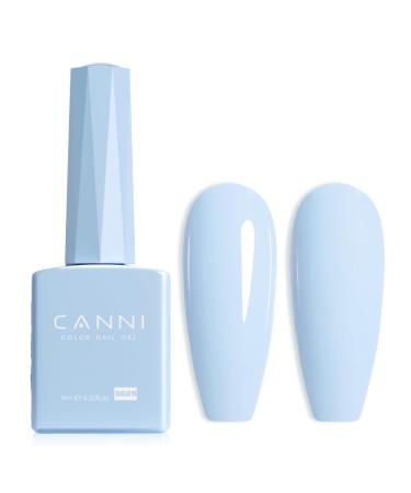 CANNI UV Nail Polish Natural Soft Blue Gel Polish Gel UV Nail Art Classic and All Match Style Soak Off Gel Nail Polish for UV Lamp 9029 - Buy Online on GoSupps.com